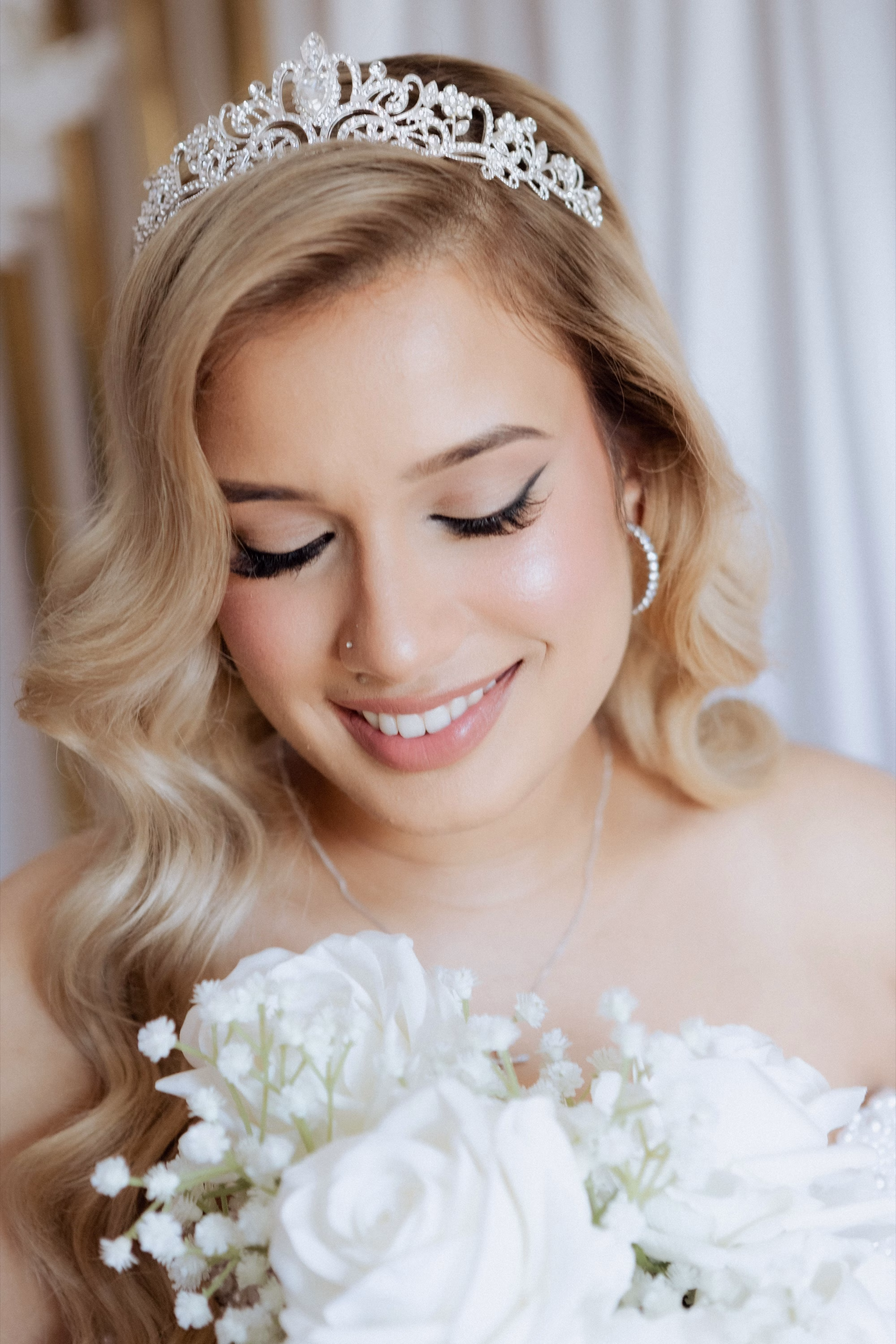 Bridal makeup by Ann-Marie Kriston - Lynelle Sinclair