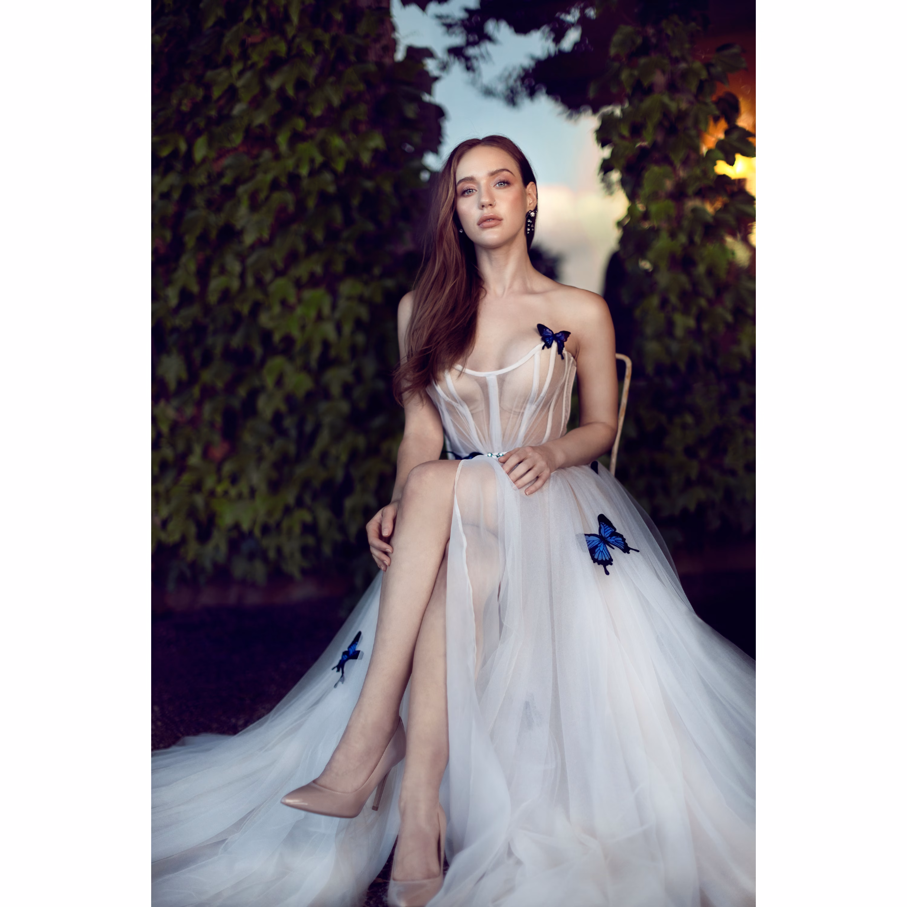 Editorial makeup by Ann-Marie Kriston - Saskia